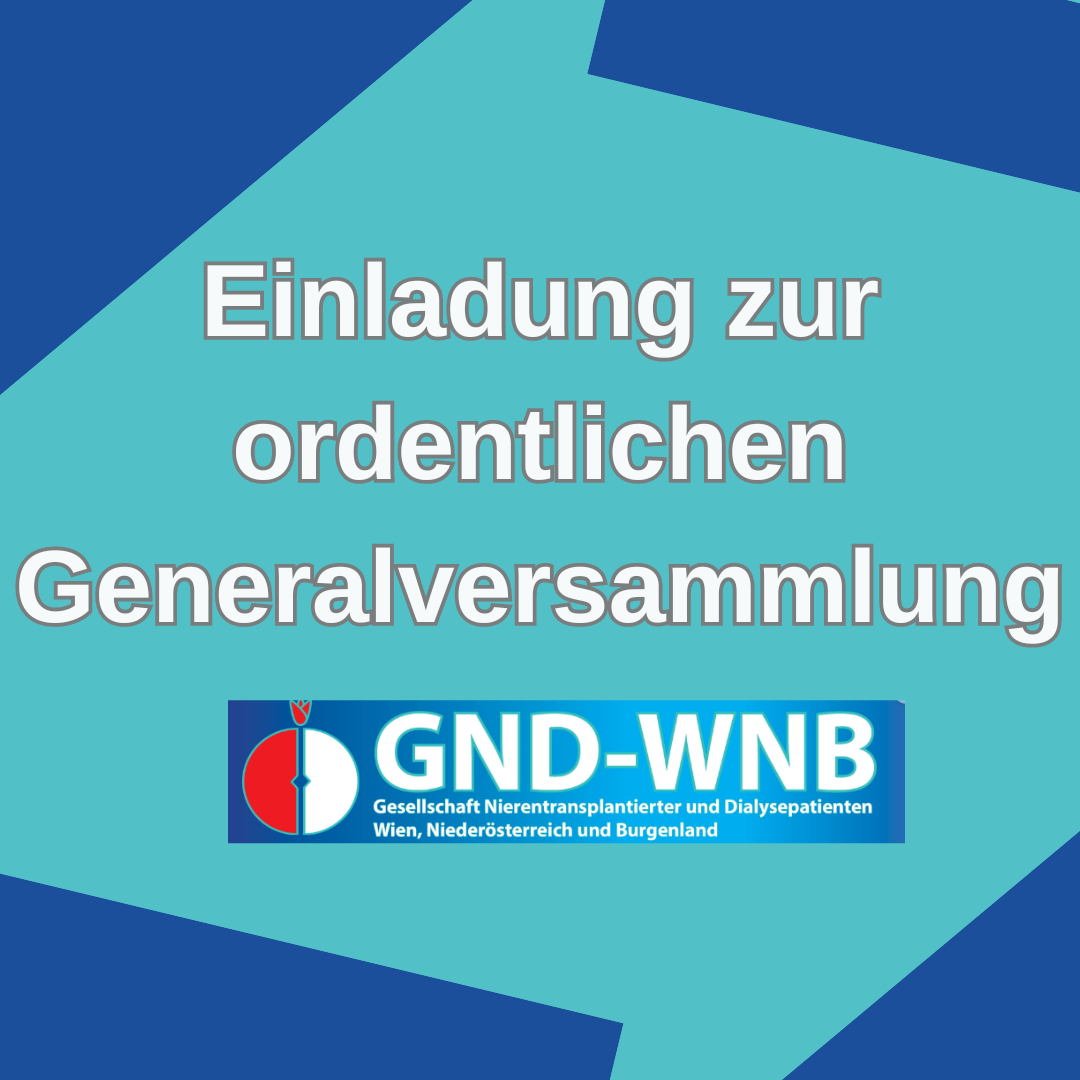 Ordentliche Generalversammlung 2024 der GND-WNB