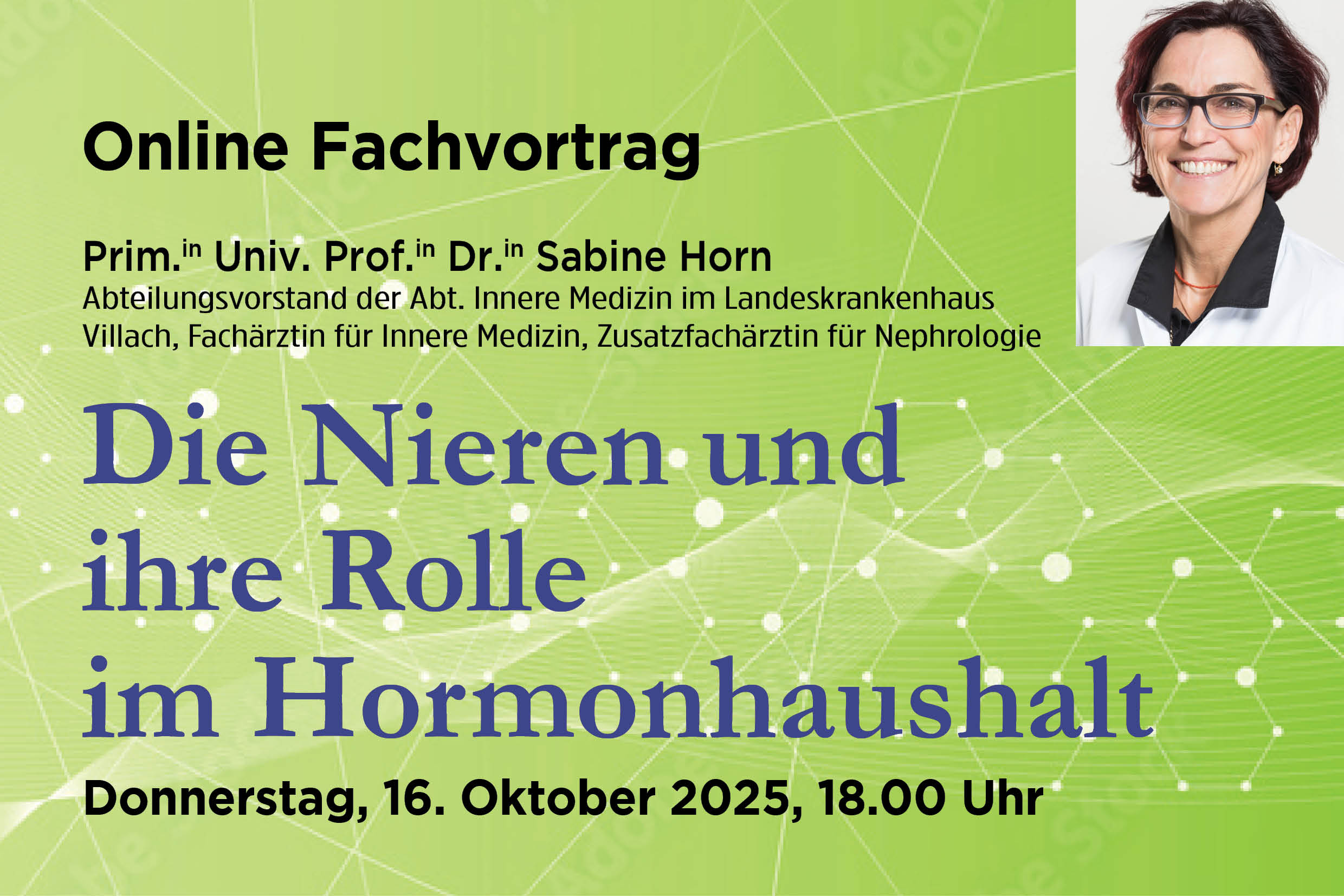 Die Nieren und ihre Rolle im Hormonhaushalt