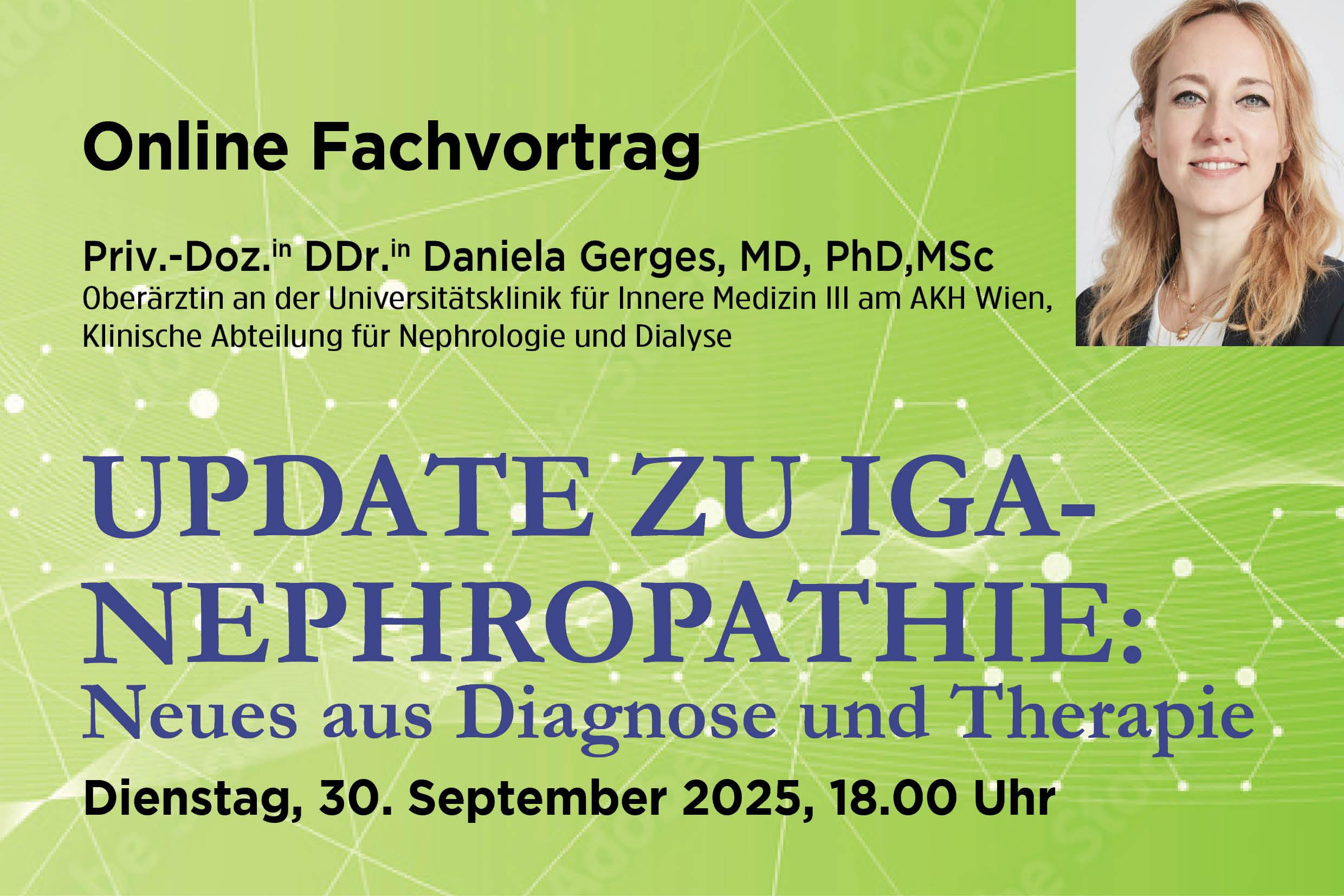 UPDATE ZU IGA-NEPHROPATHIE: Neues aus Diagnose und Therapie